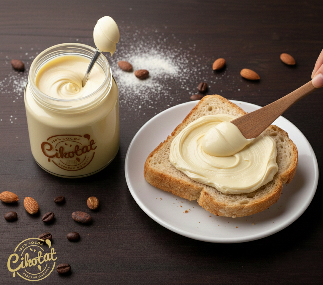 Beyaz Fındıklı Çikotat Çikolata 250  gr