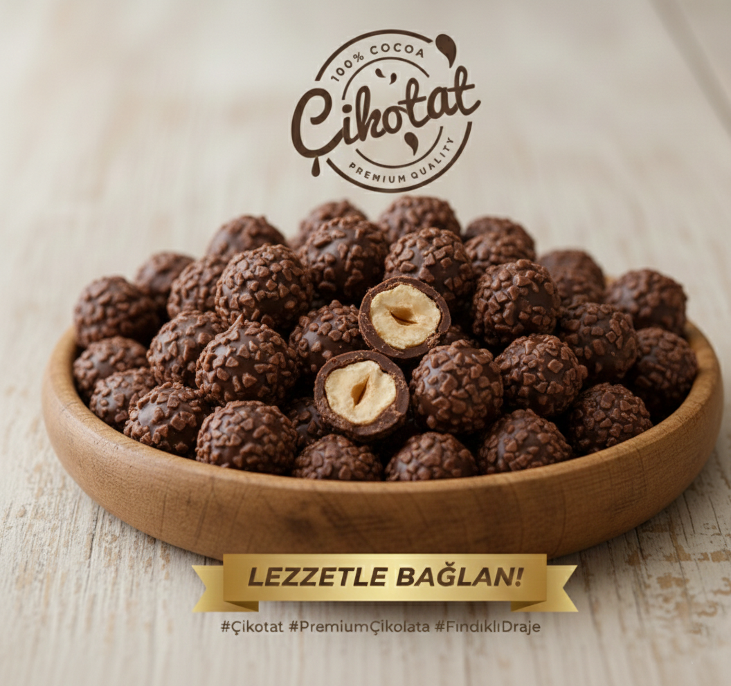 Hindistan Cevizli Çikolata Kaplı Draje